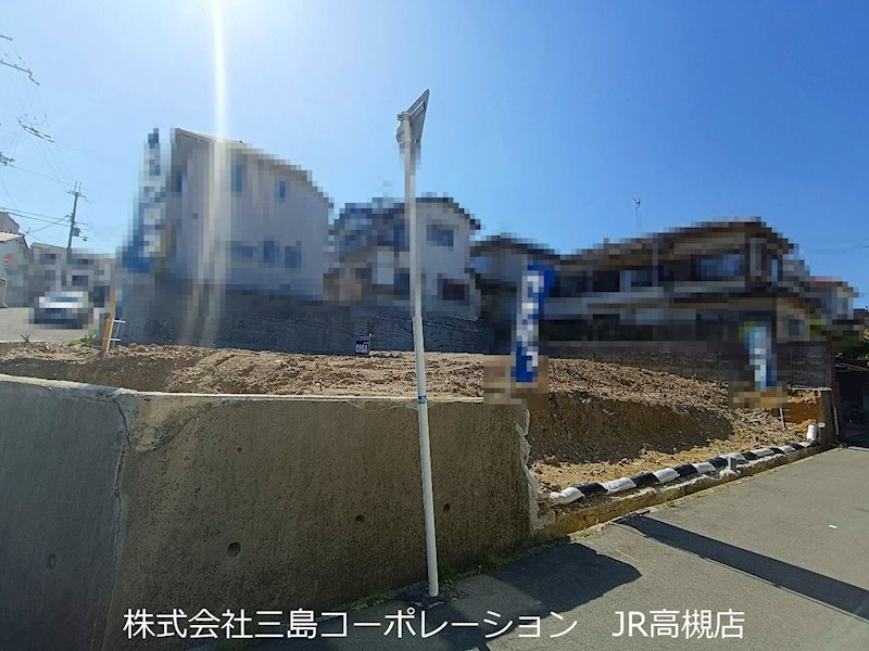 高槻市安岡寺町5丁目　売土地3号地 現地写真（前面道路含む現地写真）