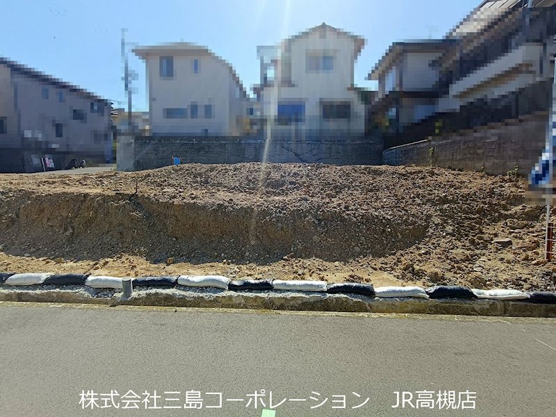 高槻市安岡寺町5丁目　売土地3号地 現地写真（前面道路含む現地写真）