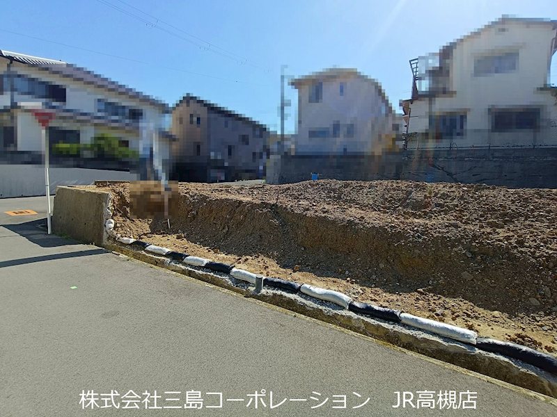 高槻市安岡寺町5丁目　売土地3号地 現地写真（前面道路含む現地写真）