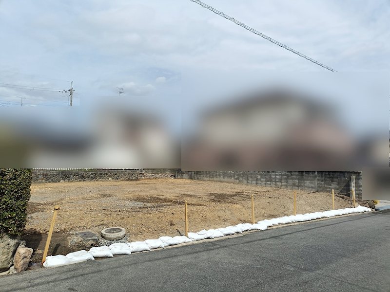 高槻市昭和台町2丁目　売土地　2号地  現地