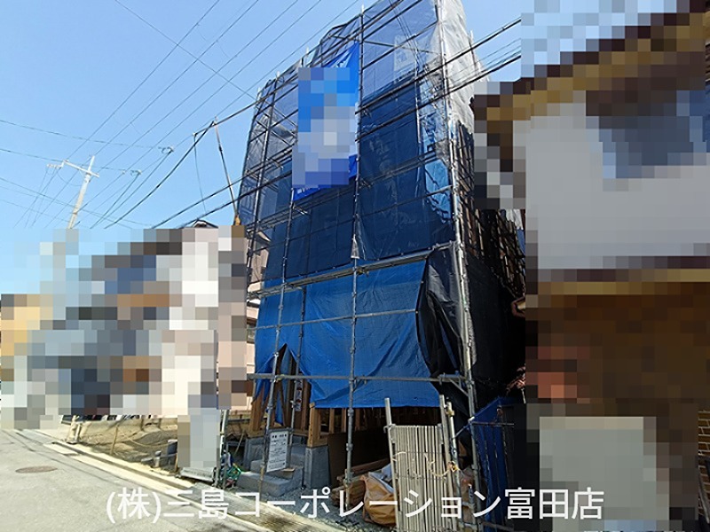 高槻市川添1丁目　新築一戸建 現地写真