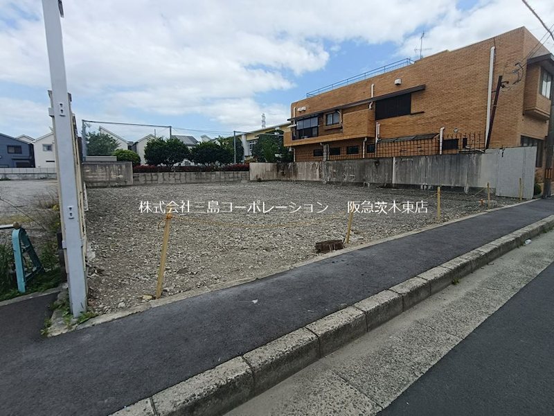 茨木市南安威2丁目　建築条件付売土地 3号地 現地写真