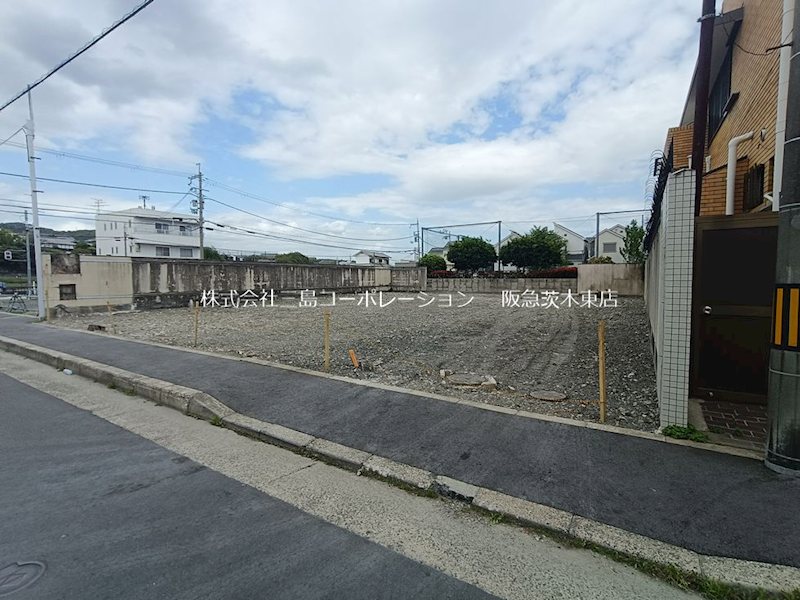 茨木市南安威2丁目　建築条件付売土地 3号地 現地写真