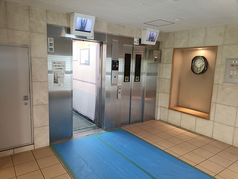 公社千里山田D団地A2棟  共用部写真（エントランス）