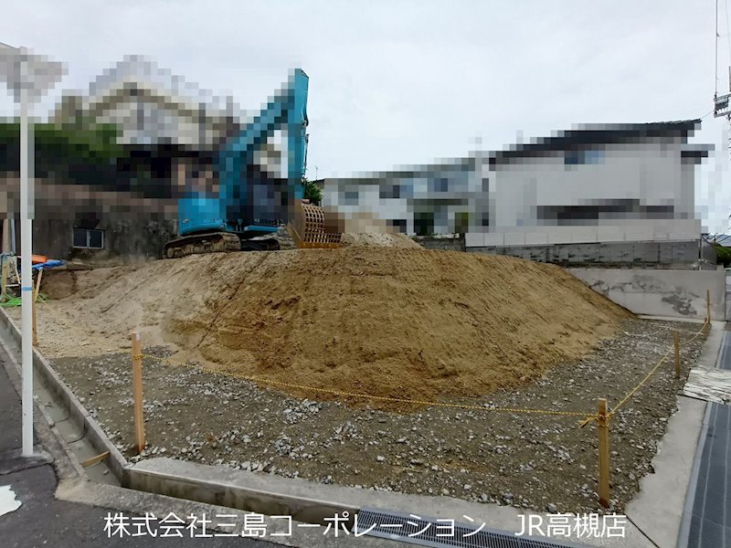 高槻市奥天神町2丁目　売土地 現地写真（前面道路含む現地写真）