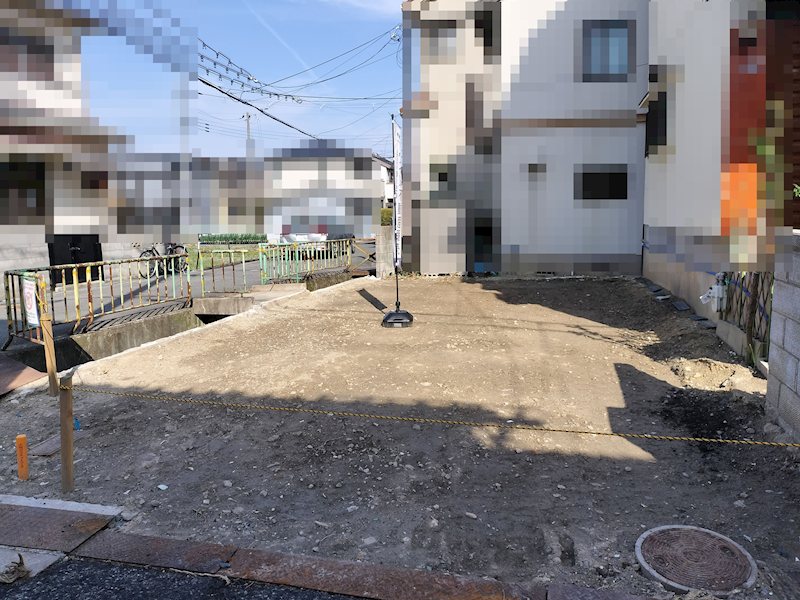 茨木市水尾1丁目　新築一戸建 現地写真（前面道路含む現地写真）