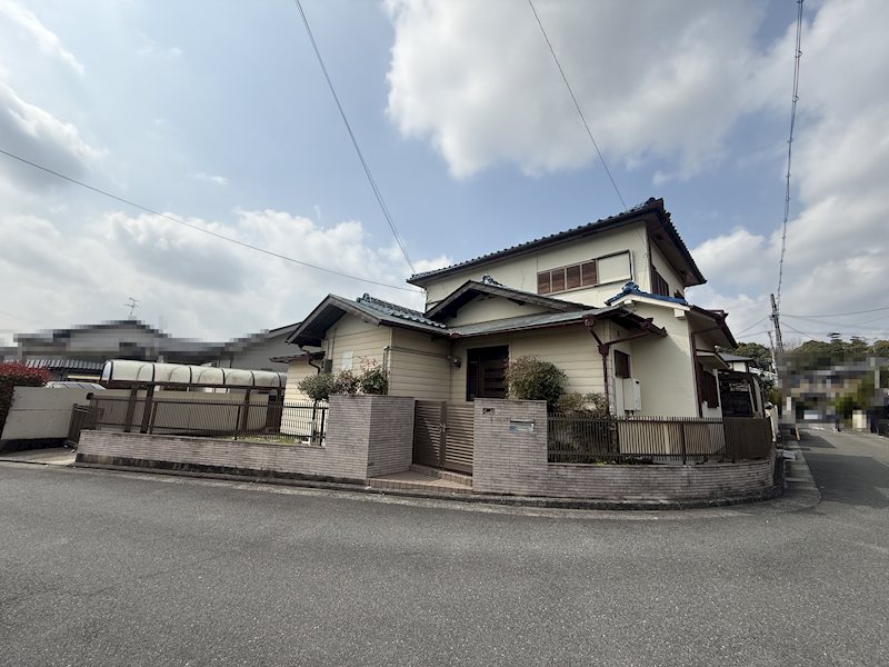 茨木市西福井3丁目　古家付きの売り土地 現地写真