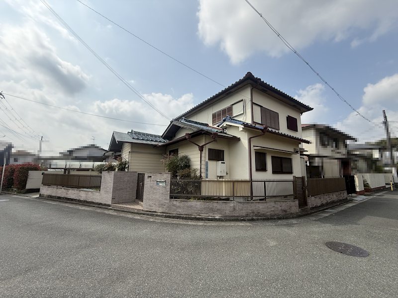 茨木市西福井3丁目　古家付きの売り土地 現地写真