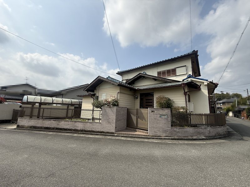 茨木市西福井3丁目　古家付きの売り土地 現地写真