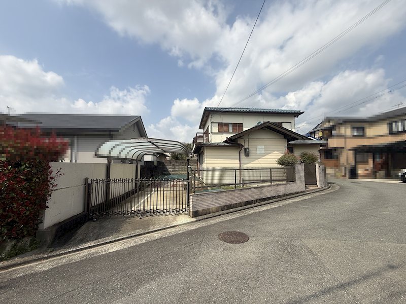 茨木市西福井3丁目　古家付きの売り土地 現地写真