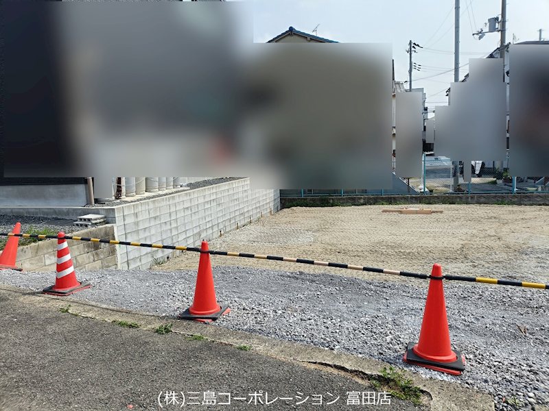 高槻市富田町5丁目　新築一戸建　1号地  現地写真