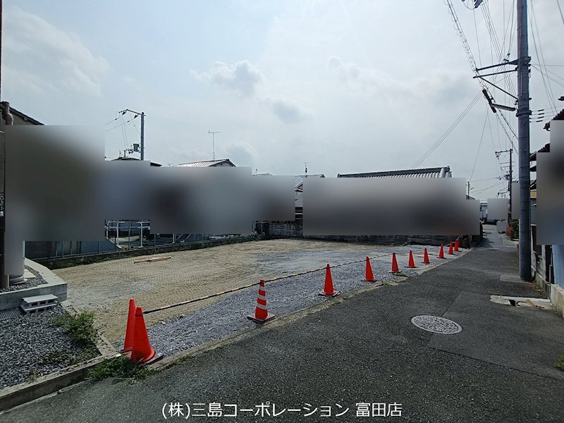 高槻市富田町5丁目　新築一戸建　2号地  全体写真