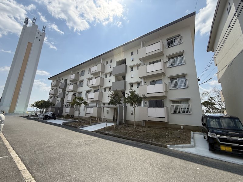陽和台第3住宅15号棟 北側からの外観