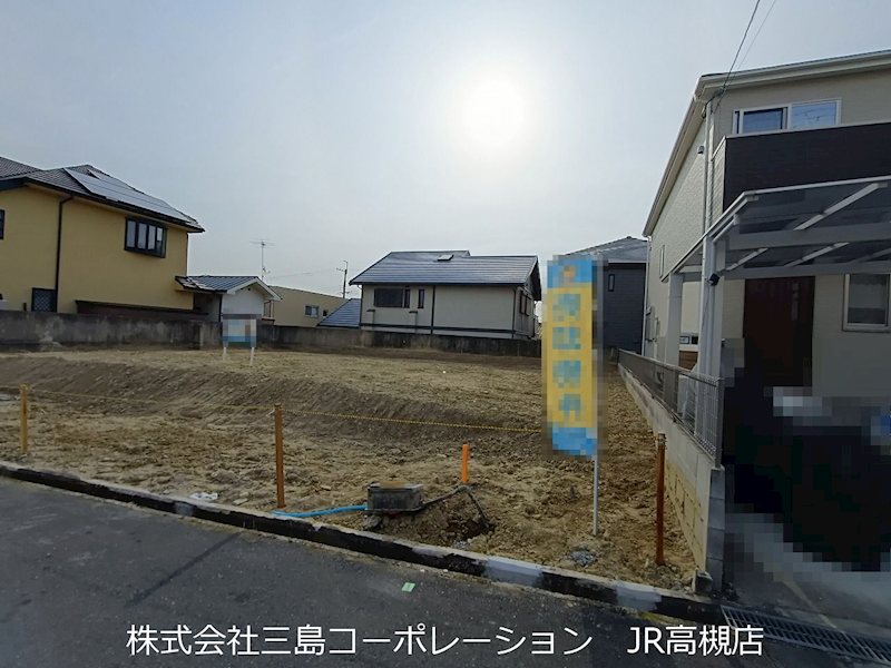 高槻市日吉台二番町　売土地2号地 現地写真（前面道路含む現地写真）