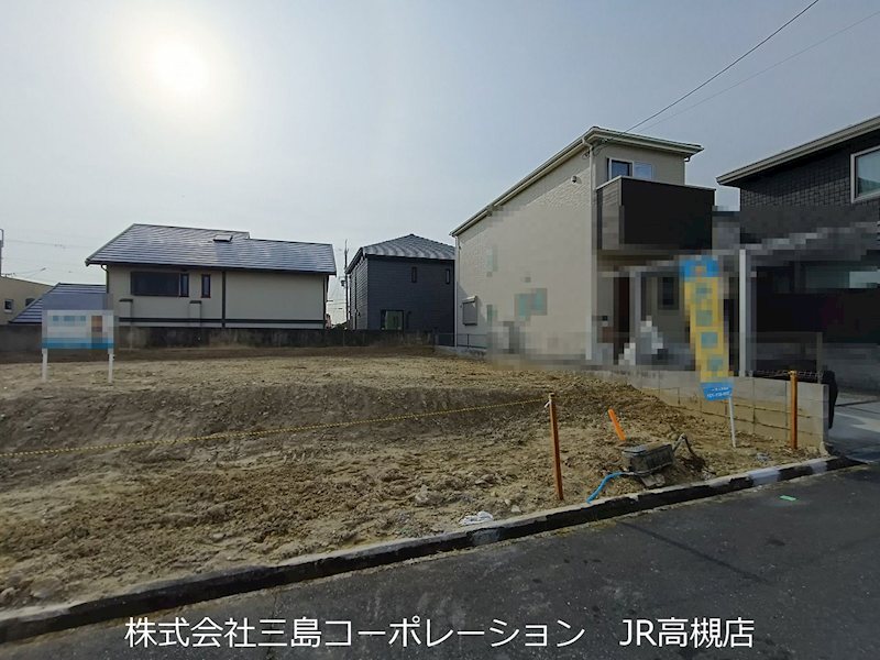 高槻市日吉台二番町　売土地2号地 現地写真（前面道路含む現地写真）