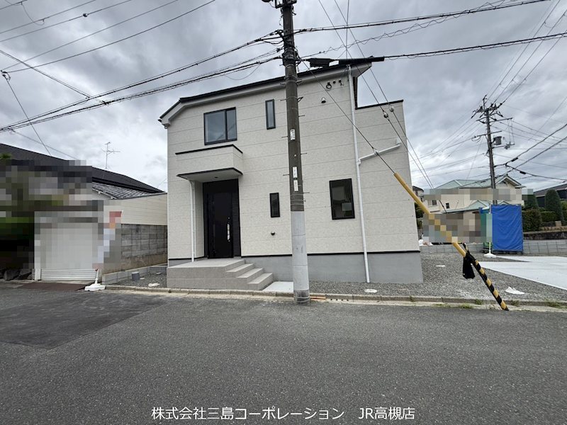 高槻市南平台2丁目　新築一戸建1号棟 現地写真（前面道路含む現地写真）