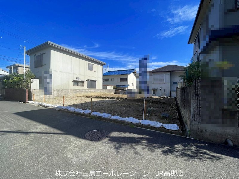 高槻市松が丘4丁目　新築一戸建2号地 現地写真（前面道路含む現地写真）