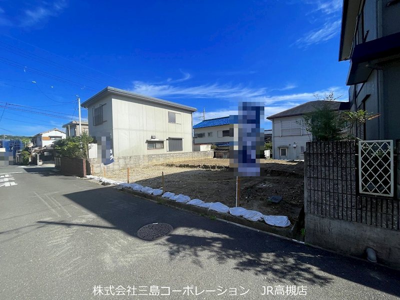 高槻市松が丘4丁目　新築一戸建2号地 現地写真（前面道路含む現地写真）