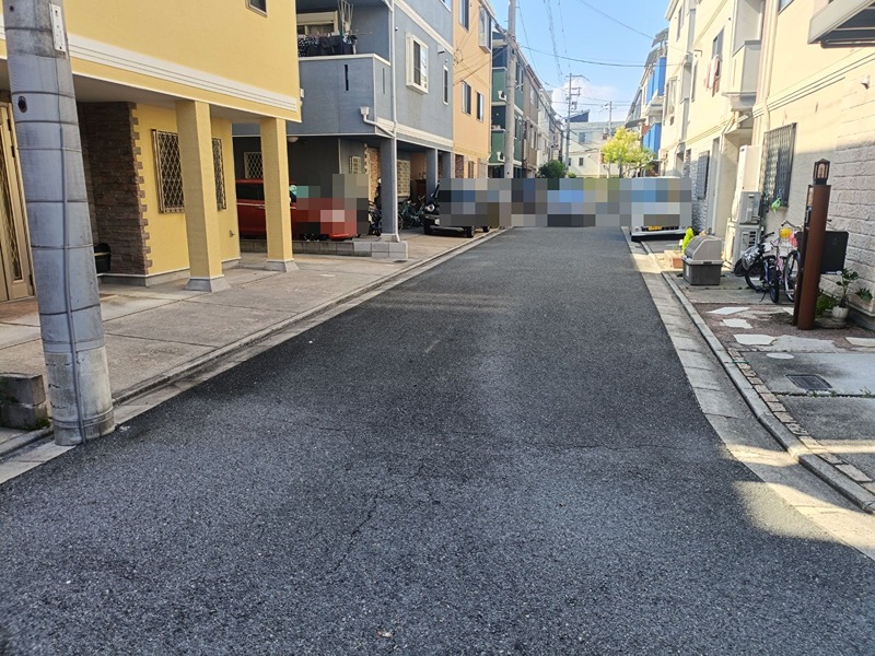 摂津市別府2丁目　中古一戸建  現地写真（前面道路含む現地写真）
