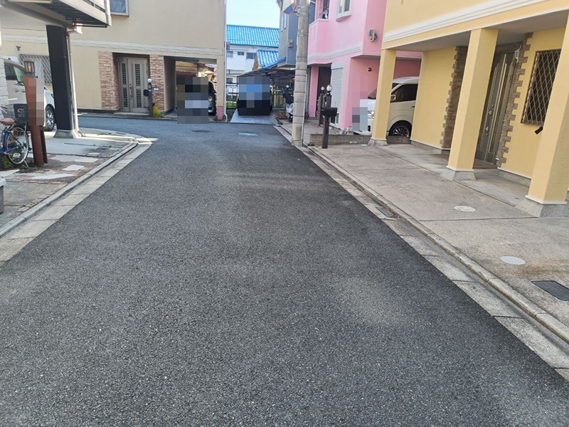 摂津市別府2丁目　中古一戸建  現地写真（前面道路含む現地写真）