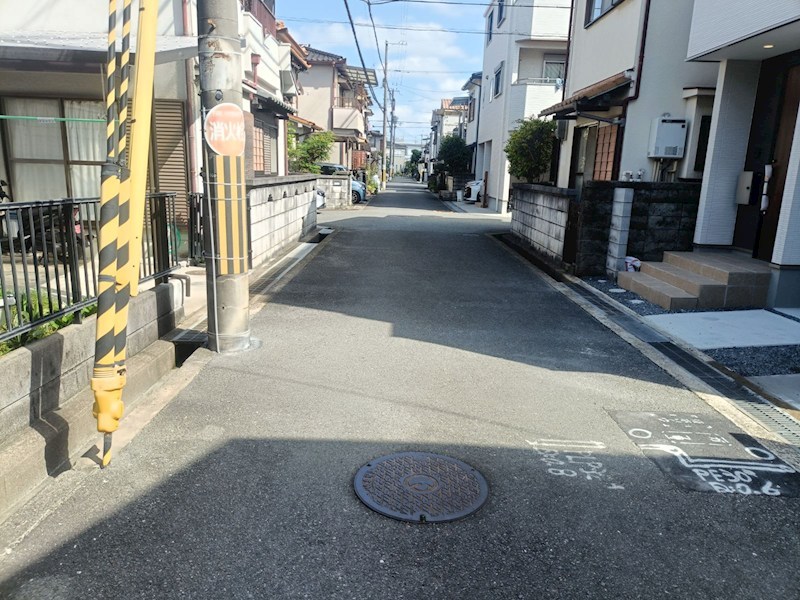 摂津市鳥飼新町2丁目　新築一戸建 現地写真（前面道路含む現地写真）