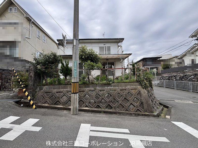 高槻市東城山町　売土地 現地写真（前面道路含む現地写真）
