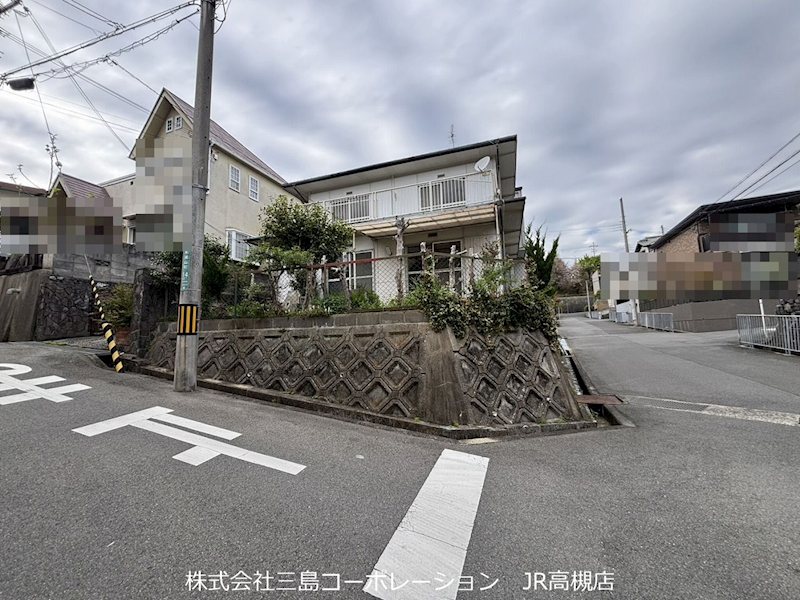 高槻市東城山町　売土地 現地写真（前面道路含む現地写真）