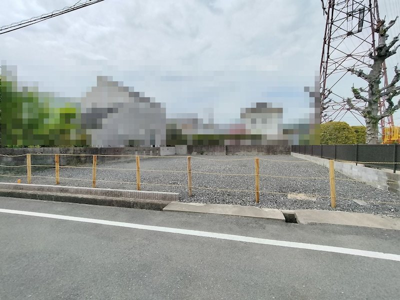 茨木市鮎川3丁目　売土地 現地写真（前面道路含む現地写真）