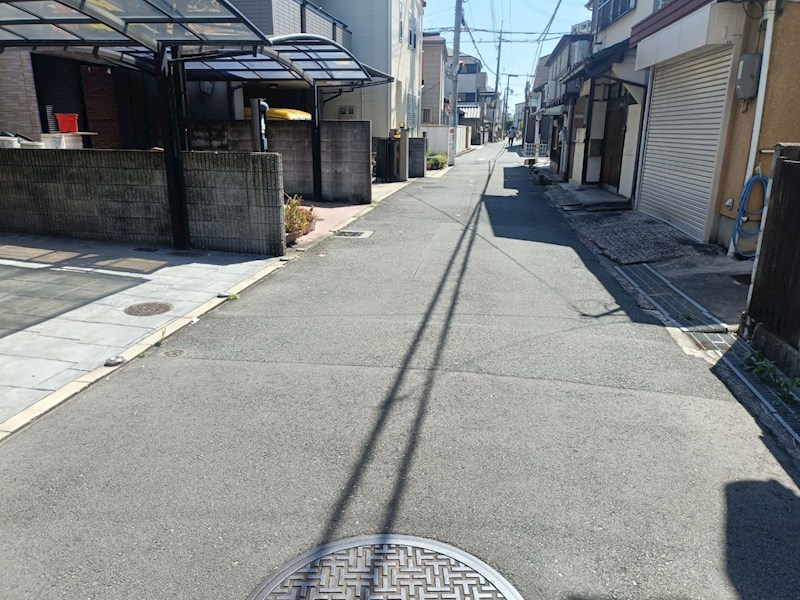 吹田市岸部北3丁目　中古一戸建 現地写真（前面道路含む現地写真）