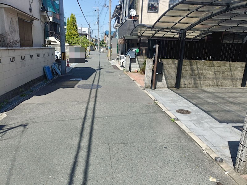 吹田市岸部北3丁目　中古一戸建 現地写真（前面道路含む現地写真）