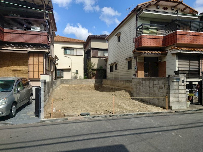 摂津市鶴野4丁目　売土地  現地写真