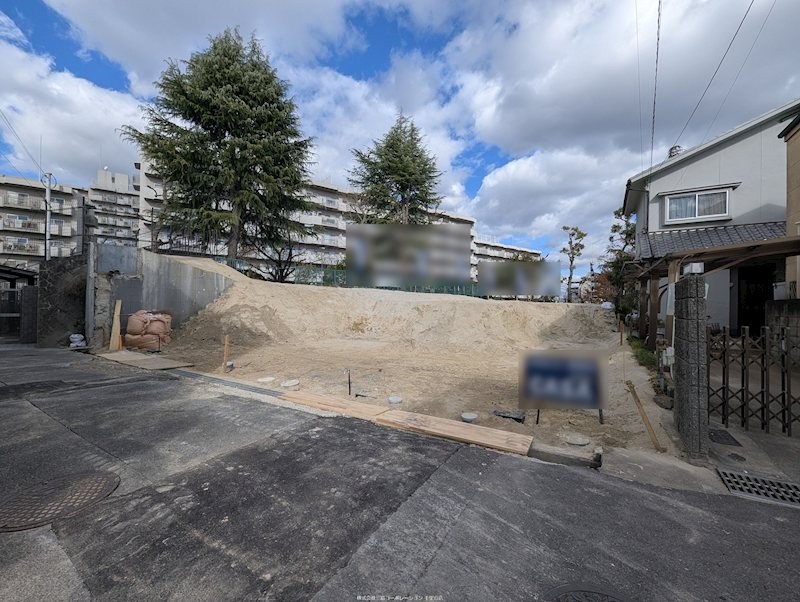吹田市樫切山　新築一戸建  3号地 現地写真