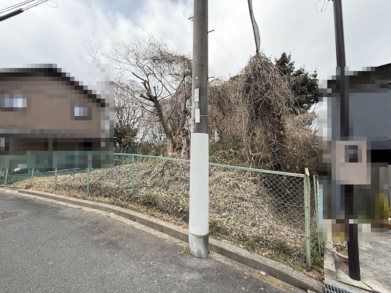 茨木市南春日丘5丁目　売土地 3号地 現地写真