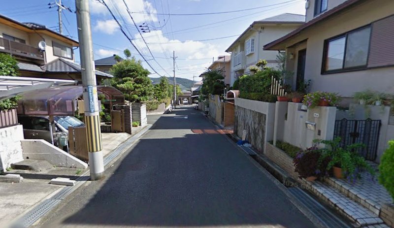 茨木市山手台7丁目　新築一戸建 現地写真（前面道路含む現地写真）