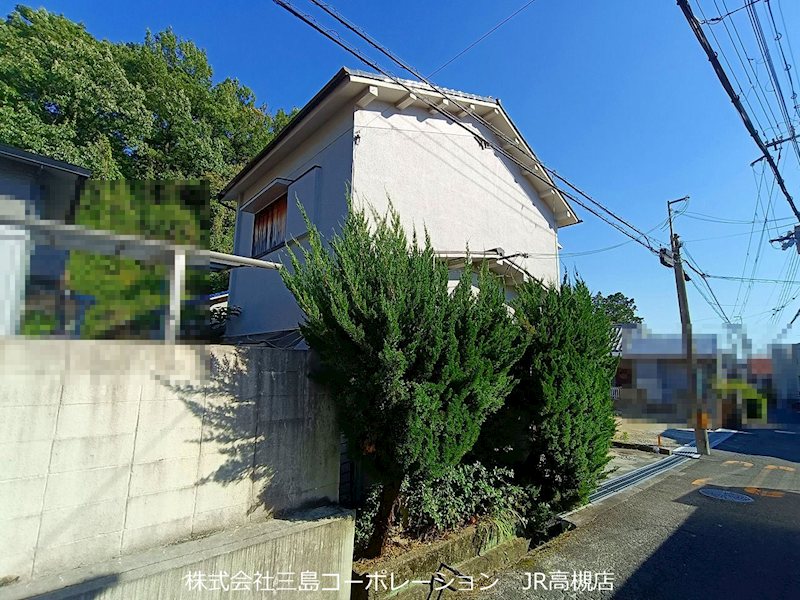 高槻市真上町4丁目　売土地 現地写真（前面道路含む現地写真）