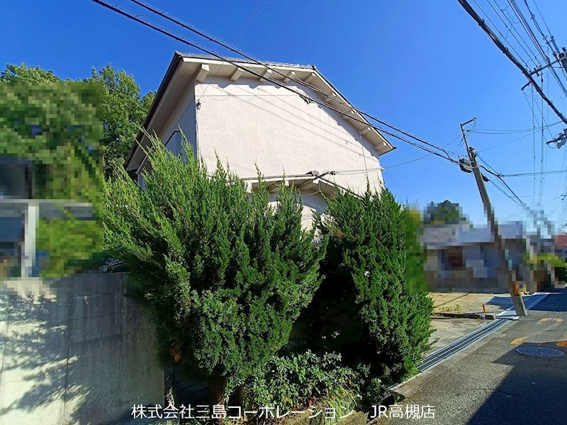 高槻市真上町4丁目　売土地 現地写真（前面道路含む現地写真）
