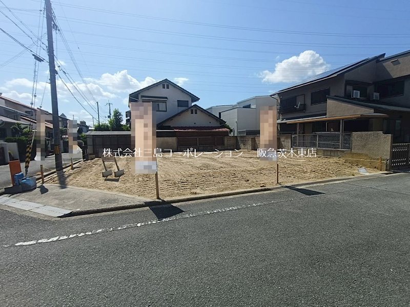 茨木市白川1丁目　売土地 現地写真
