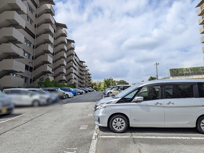 日興千里丘スカイマンションB棟    駐車場