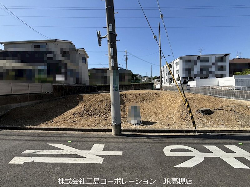 高槻市松が丘2丁目　売土地A区画 現地写真