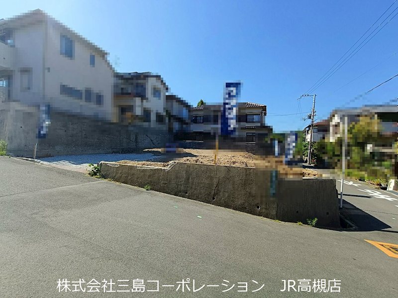 高槻市安岡寺町5丁目　売土地3号地 現地写真（前面道路含む現地写真）