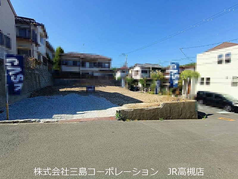 高槻市安岡寺町5丁目　売土地3号地 現地写真（前面道路含む現地写真）