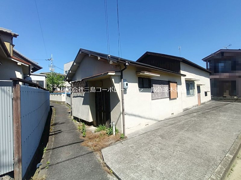 茨木市上野町 売土地 現地写真