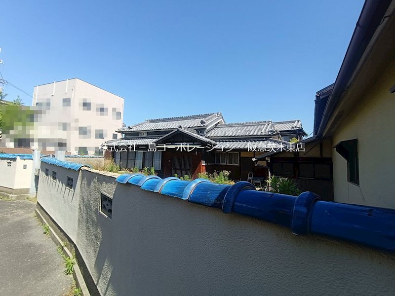 茨木市上野町 売土地 現地写真（前面道路含む現地写真）