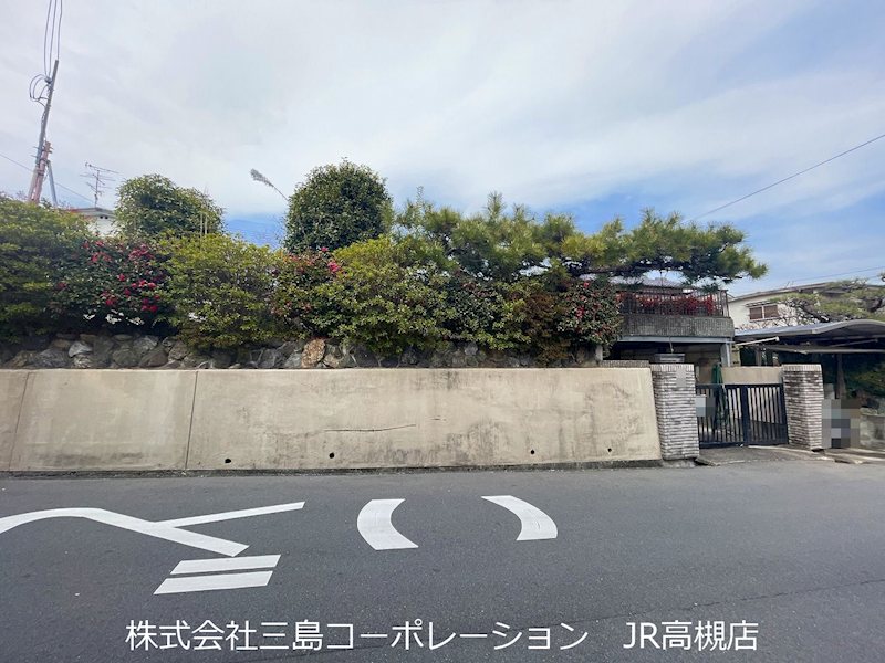 高槻市安岡寺町4丁目　売土地 現地写真（前面道路含む現地写真）