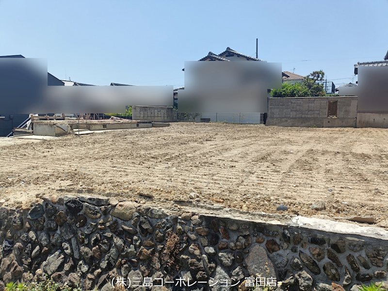 高槻市富田町6丁目　売土地　2号地  現地写真