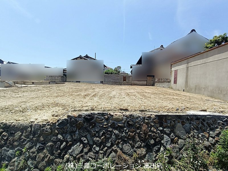 高槻市富田町6丁目　売土地　2号地  現地写真