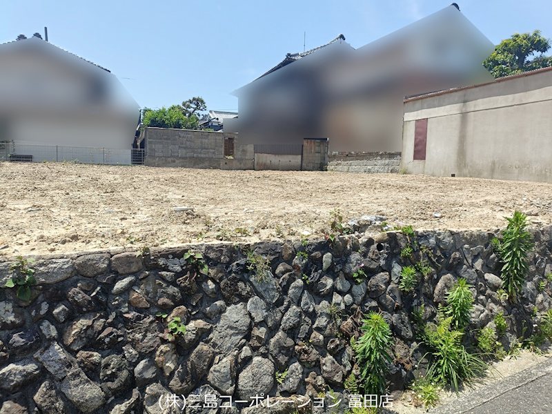 高槻市富田町6丁目　売土地　3号地 現地写真