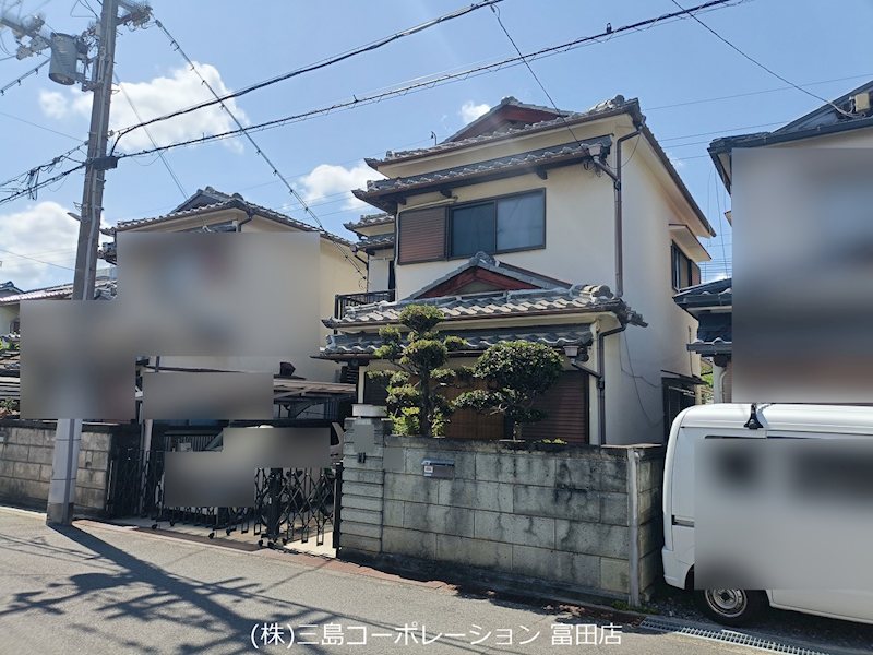 高槻市桜ヶ丘北町　中古一戸建 現地写真