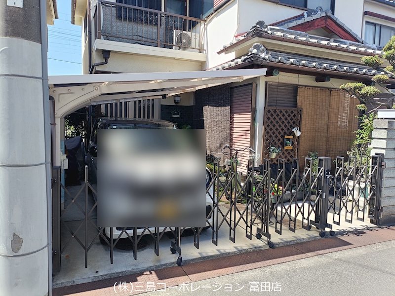 高槻市桜ヶ丘北町　中古一戸建 駐車場