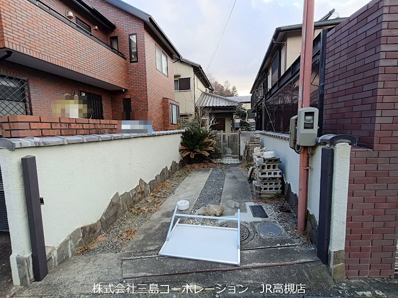 高槻市南平台2丁目　売土地 現地写真